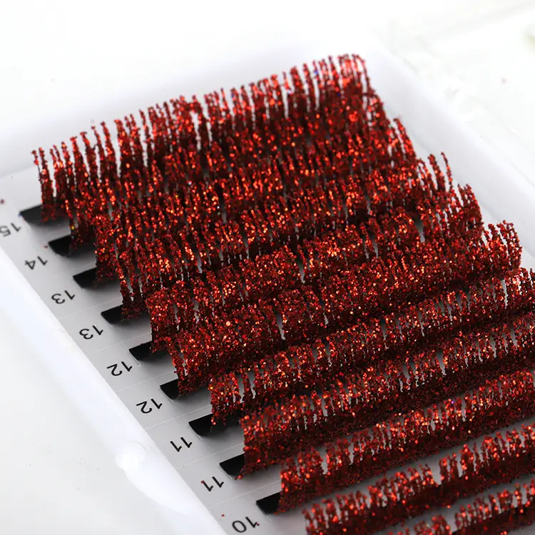Pelanjutan Lash Glitter Merah